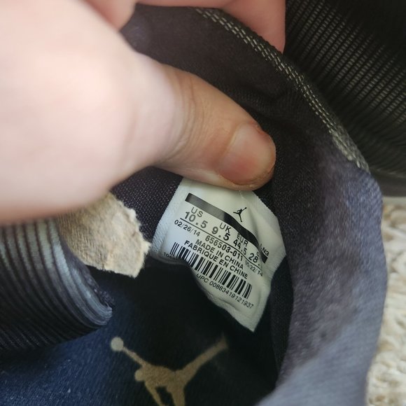 Nike Air Jordan Future 11 XI Black Ice Reflective 3M | Sz 10.5 | 656503-011 2014 - Picture 10 of 13